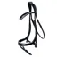 Schockemohle Equitus Beta Anatomic Bridle - Black/White/Silver